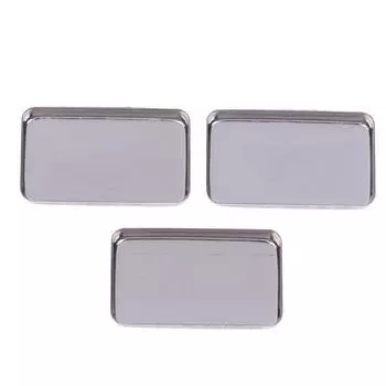 1/2/3/4/6 шт. пустые жестяные кюветы для теней для век палитры для макияжа пустые квадратные палетки алюминиевые кейсы кюветы для пудры