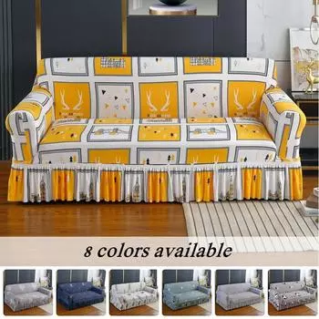 1/2/3/4 местный эластичный чехол для дивана из спандекса, чехол для дивана, чехол для дивана для гостиной, чехлы для кресел, защита для мебели 1Pc 1-seat 90-140cm