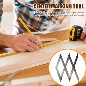 1/2/3/4 шт. Деревообрабатывающий центр Finder Маркировочные инструменты Удобный дизайн Высокая точность Портативные инструменты для разметки с равным интервалом 1pc