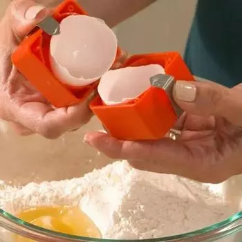 1/2/3/4 шт. Инструмент для вскрытия скорлупы яиц, сваренных вкрутую, легкое устройство для удаления скорлупы яиц 1pc