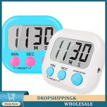 1/2/3/4 шт. Кухонные гаджеты Точное время Многофункциональный Положительный и отрицательный отсчет Розовый Таймер для готовки Аксессуары для выпечки