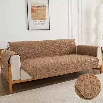 1/2/3/4 сиденья, однотонный чехол для дивана, высококачественный нескользящий чехол для дивана, кресла, моющиеся чехлы для дивана, детский коврик для дивана с собакой, домашним животным 1-Seat 53-190cm