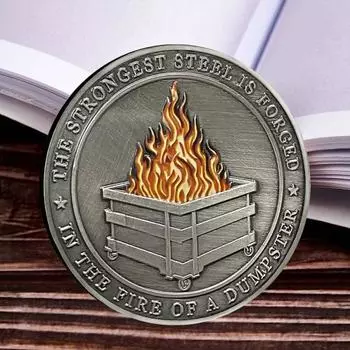 1/2/3/5/10 шт. Монета вызова с резным узором, ретро-серебряная монета, уникальный аксессуар для офисного стола, памятный подарок 1