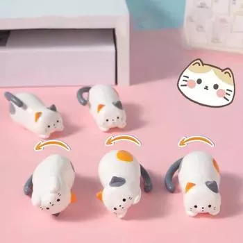 1/2/3/5/6/9 шт./набор заводная катящаяся игрушка для кошек заводная пружина падающий котенок интерактивное средство для снятия стресса рождественские подарки набивочные пакеты сувениры для вечеринки 1pc