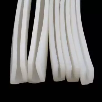 1/2/3/5 метров силиконовой резины U-образный канал уплотнительная лента отделка кромок остекление уплотнитель кромок защита от высоких температур 1Meters