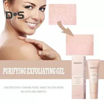1/2/3/5 шт. Очищающий отшелушивающий гель для тона кожи, гладкости, увлажнения, осветления, устранения пятен, тонких линий, глубокого очищения лица и тела, скраба для кожи 1pc