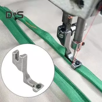 1/2/3/5 шт. Регулируемая прижимная лапка с потайной молнией из прочной стали, универсальная прижимная лапка для швейной машины, аксессуары для швейных машин 1pc