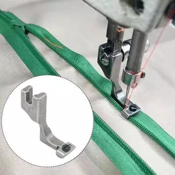 1/2/3/5 шт. Регулируемая прижимная лапка с потайной молнией из прочной стали, универсальная прижимная лапка для швейной машины, аксессуары для швейных машин 1pc