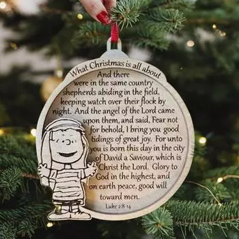 1/2/3/5 шт. Симпатичное деревянное украшение Что такое Рождество Подвесное украшение Деревянное Рождество 1pc