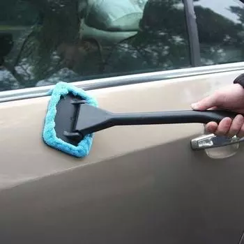 1/2/3/5pcs Cleaning Brush Cloth Reusable Cleaning Cloth Handle Wear-resistant Washing Rag Wipe Duster Car Window only Cloths красный