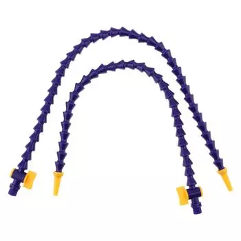 1/2 3/8 1/4 PT резьба круглая насадка гибкая трубка водяного охлаждения масла 50/60 см пластиковый шланг для масляного охлаждения для станков с ЧПУ / фрезерования с переключателем 1/4PT 50cm