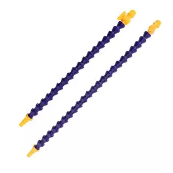 1/2 3/8 1/4 PT резьба пластиковая круглая насадка гибкая трубка водяного масляного охлаждения 50/60 см для станков с ЧПУ / фрезерования с переключателем, шланг для масляного охлаждения 1/4PT 50cm