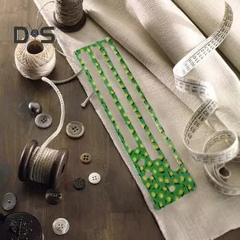 1/2/3 комплекта шаблонов карманов на молнии 3 размера с принтом лимона DIY шаблоны для изготовления молнии акриловые карманы на молнии пэчворк швейная линейка трафарет руководство инструменты 1 Set