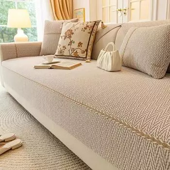 1/2/3-местный шенилловый противоскользящий чехол для дивана, защита от царапин кошек, чехол для дивана для гостиной, угловой диван, подушка, минималистичная накладка на диван 70x70cm 1pc A