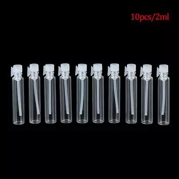 1/2/3 мл мини-стеклянные флаконы для парфюмерии с небольшими образцами, флакон для духов, флакон для аромата 2ml