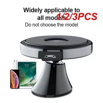 1/2/3 шт. 10 Вт Qi Автомобильное беспроводное зарядное устройство для Iphone 11 X Xs Max Подставка для быстрой беспроводной зарядки Автомобильный держатель телефона для Samsung Galaxy Adhesive Type 1pc