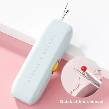 1/2/3 шт. 2-в-1 нитевдеватель нити для удаления нити своими руками ручное шитье вышивка крестиком рукоделие резак для швов вдевание нити в иглу инструменты для удаления нити шитье 1pc бежевый