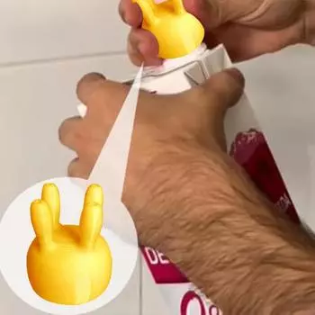 1/2/3 шт. 3D-печатная крышка для коробки с молоком предотвращает проливание, новинка, коробочный дивертер для молока, забавная крышка для бутылок с молоком, коробки, многоразовые сменные крышки 1pc красный