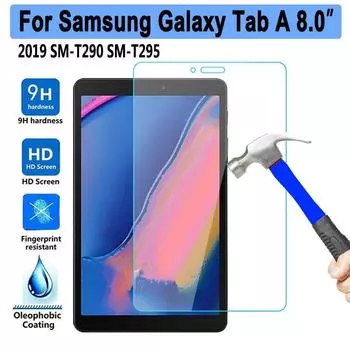 1/2/3 шт. 9H закаленное стекло пленка для Samsung Galaxy Tab A 8,0 2019 T290 T295 T297 SM-T290 защитная стеклянная пленка для экрана планшета 1*Tab A 8.0 2019 T290 295 прозрачный
