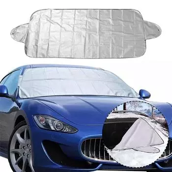 1/2/3 шт. Автомобильный чехол от снега, защита от солнца, четыре пыли, универсальный солнцезащитный козырек от обледенения W C9S4 1PCS 200*70-One size
