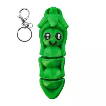 1/2/3 шт. Брелок Мультяшный узор Изысканная форма Тонкая работа Брелок Повседневная носка Украшение для улицы 1pc