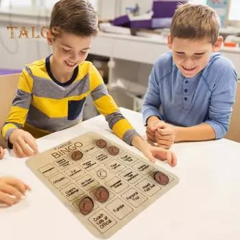 1/2/3 шт. Деревянный футбольный бинго-игровой спортивный мяч тема шахматная игра многопользовательская интерактивная игра для взрослых семейная вечеринка настольная игра 1pc