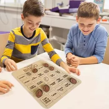 1/2/3 шт. Деревянный футбольный бинго-игровой спортивный мяч шахматная игра многопользовательская интерактивная 1pc