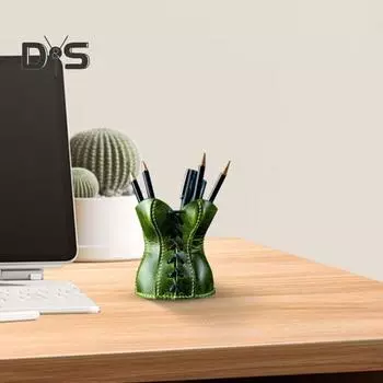 1/2/3 шт. держатель для ручек и карандашей, большая емкость, простая установка, уникальный корсет, настольный органайзер для канцелярских принадлежностей, коробка для хранения 1pc