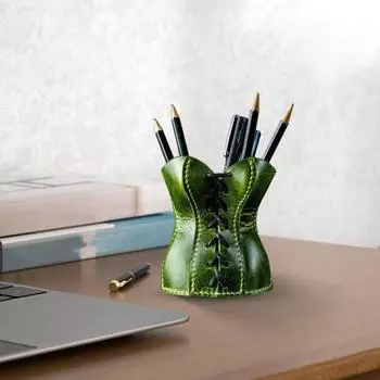 1/2/3 шт. держатель для ручек и карандашей, большая емкость, простая установка, уникальный корсет, настольный органайзер для канцелярских принадлежностей, коробка для хранения 1pc