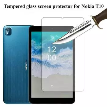 1/2/3 шт. для Nokia T10 8,0 8 дюймов, Защитная пленка из закаленного стекла для планшета Nokia, защитная пленка, твердость 9H 1PC Nokia T10 8in прозрачный