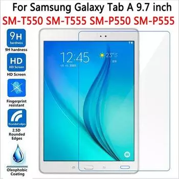 1/2/3 шт. HD Защитная пленка для экрана Samsung Galaxy Tab A 9,7 T550 T551 T555 закаленное стекло для SM-P550 9,7 защитная пленка для планшета 1*Tab A 9.7 T550 P550 прозрачный