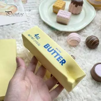 1/2/3 шт. игрушка для снятия стресса в виде палочки для масла, медленно поднимающаяся мягкая игрушка-фиджет, симпатичные игрушки для еды, сенсорные подарки для взрослых и детей, снятие тревожности 1pc