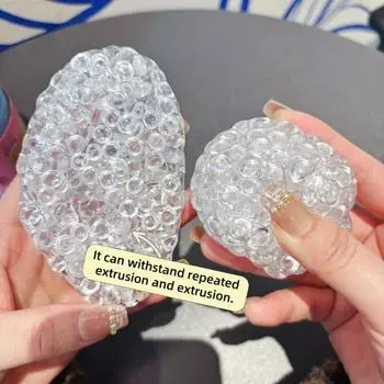 1/2/3 шт. игрушка для снятия стресса TPR материал сжимаемая сенсорная игрушка мини щипковая текстура портативная игрушка для снятия тревоги оригинальная форма сжимаемая игрушка 1pc чистый