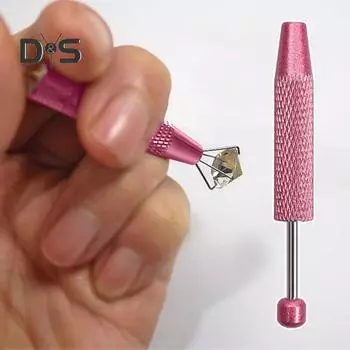 1/2/3 шт. инструмент для захвата ювелирных изделий, латунный алмазный пинцет с 4 когтями, портативный выдвижной захват для точной работы, ремонт ювелирных изделий своими руками 1pc