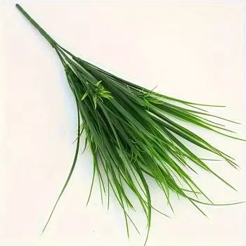 1/2/3 шт. Искусственные растения Пластиковый персидский папоротник Цветок Дом Свадьба Открытая вечеринка Балкон Декор Цветочная композиция Сделай сам цветочный горшок 1PC зелёный