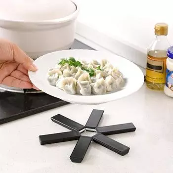 1/2/3 шт. коврик для посуды, подставка для столовых приборов, складной коврик для стола, теплоизоляционная подставка, легко чистящаяся, устойчивая к пятнам, обеденная, кухонные гаджеты 2pcs