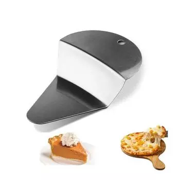 1/2/3 шт. Лопатка для первого ломтика пирога, Лопатка для первого ломтика пирога, Лопатка для первого ломтика пирога из нержавеющей стали, Треугольная форма для пирога 1pc