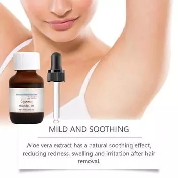 1/2/3 шт. Масло Cyperus Rotundus для удаления волос 60 мл Натуральное масло Cyperus 1pc