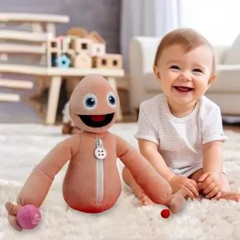 1/2/3 шт. Мягкая игрушка «Прятки» для детей, мягкая интерактивная игра, поощряющая творческую игру, игрушка в подарок на день рождения ребенка B