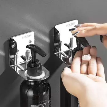 1/2/3 шт. настенный держатель для мыла, ручной насос, дозатор для бутылок, подставка для шампуня, полка для хранения