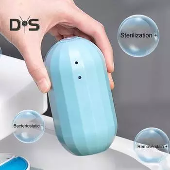 1/2/3 шт. Очиститель для унитаза, автоматический растворитель, длительный результат, чистый аромат, простая в использовании жидкость для чистки туалета 1pc