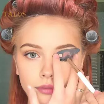 1/2/3 шт. Помощник по нанесению теней для век Шаблон для подводки глаз Трафареты для макияжа глаз Инструмент для нанесения теней для век для начинающих 1pc