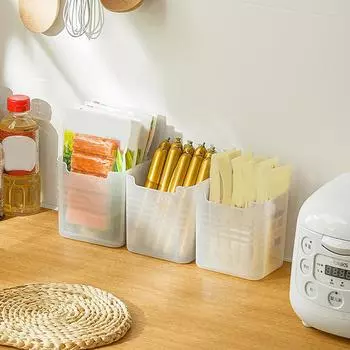 1/2/3 шт., ящик для хранения продуктов в холодильнике, ящик для хранения фруктов и овощей, боковая дверца холодильника, ящики, стеллаж для кухни 3Pcs