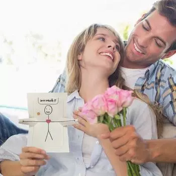 1/2/3 шт романтическая поздравительная открытка я люблю тебя всплывающая открытка 3D с годовщиной 1pc