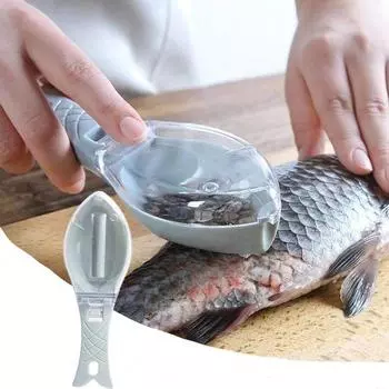 1/2/3 шт. Щетка для чистки рыбьей кожи, кухонный очиститель для рыбы, быстрое удаление рыбной чешуи, чистка, скребок для чистки рыбы, кухонный инструмент