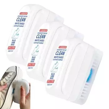 1/2/3 шт. Щетка для дезинфекции белой обуви с пеной 2-в-1 Щетка для чистки обуви с дозатором мыла Восстановление белизны Щетка для обуви 1pc