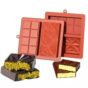 1/2/3 шт. Силиконовая форма для шоколада глубокая Дубайская толстая полоска для заполнения большого конфетного торта 1pc