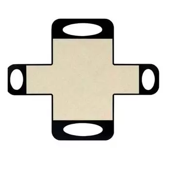 1/2/3 шт. Силиконовый коврик для выпечки хлеба с усиленными ручками-кольцами, антипригарный вкладыш для формы для кекса, высокотемпературный, стропа для хлеба на закваске 1pc