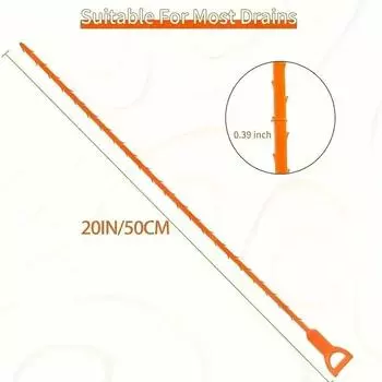 1/2/3 шт. средство для прочистки канализации, кухонная ванная комната, раковина, туалет, сливная труба, многоразовая гибкая ручка, инструмент для прочистки засоров от мусора и волос
