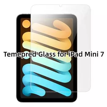 1/2/3 шт. Температурное стекло для Apple iPad Mini 7 2024 8.3 Защитное стекло для планшета на iPad Mini 7 8.3 Защитная пленка для экрана 1PC iPad Mini 7 2024 чистый